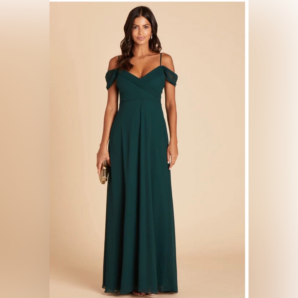 Birdy Grey Emerald Spence Convertible Chiffon Bridesmaid Dress (with pockets!)